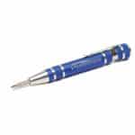 "Great Eight" 8 Bit Metal Screwdriver Tool Kit w/Metal Clip - 3