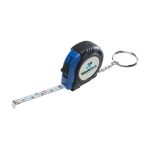 Rubber Tape Measure Key Tag With Laminated Label - 1