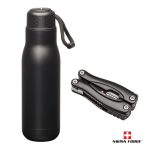 Swiss Force® Bonam Bottle & Multi-Tool Gift Set - 6