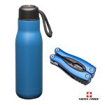 Swiss Force® Bonam Bottle & Multi-Tool Gift Set - 7
