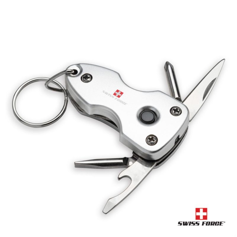 Swiss Force® Wildcub Multi-Tool & Flashlight Keyring - 3