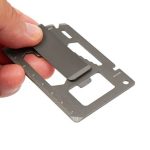 The Allegheny Multi-Tool Card w/Money Clip - 6