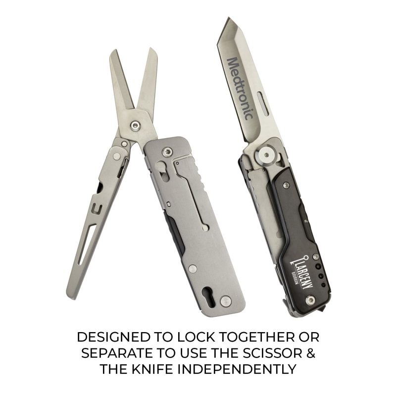 Cedar Creek® Gemini 2-In-1 Scissor Knife Multi-Tool - 4