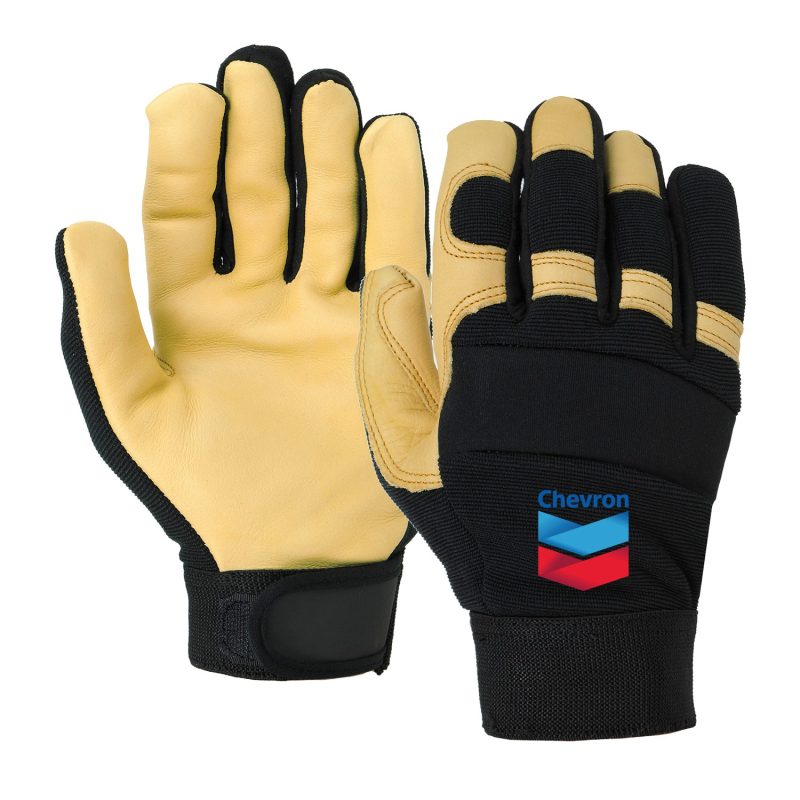 Premium Cowhide Leather Mechanics Gloves - 3