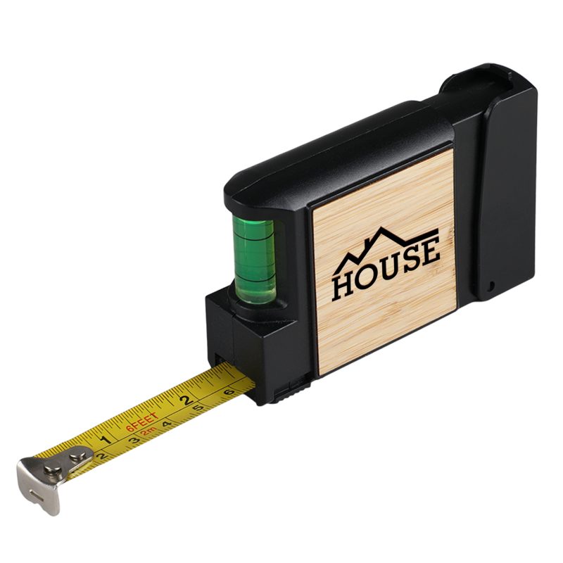Multi-Tool Tape Measure w/Level - 2